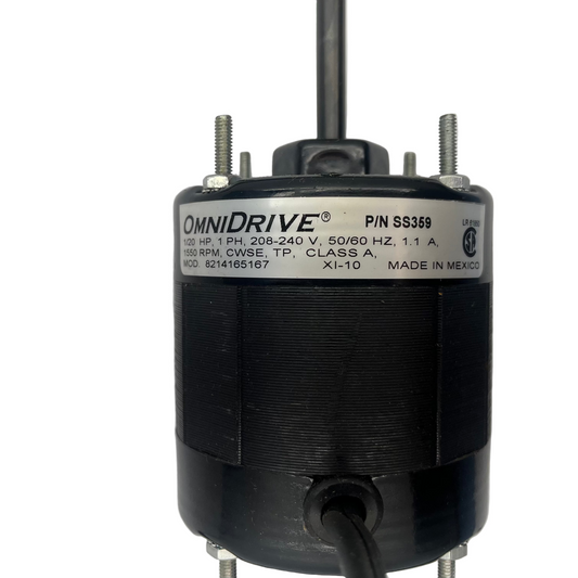 Omnidrive SS359 1/20HP, 230V, 1550 rpm 3.3" evaporator motor